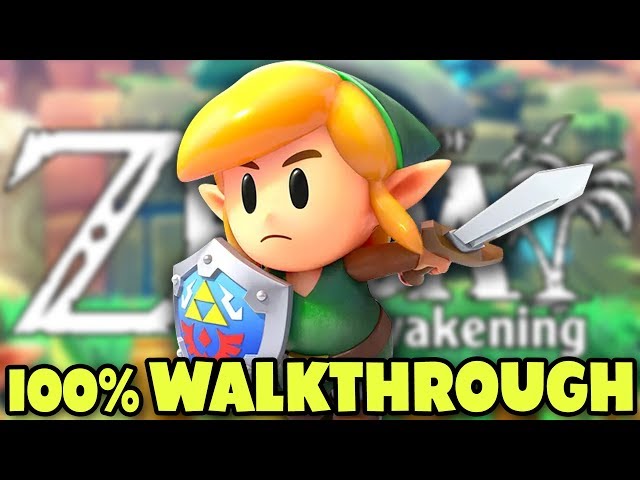 Link's Awakening - FULL GAME 100% Walkthrough (Nintendo Switch